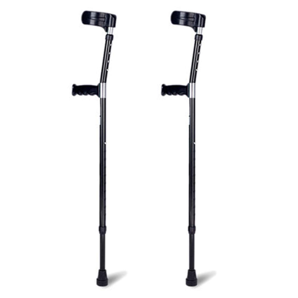 AILSAYA Adjustable Folding Metal Adjustable Folding Aluminum Crutches