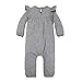 Burt's Bees Baby Baby Organic Coverall, Heather Grey Jumpsuit, 24 Months