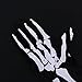 Tinksky Halloween Skeleton Gloves Long Arm Full Finger Gloves Costume Cosplay Party Halloween Costumes 1 Pair