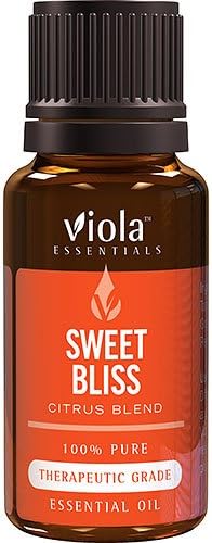 Sweet Bliss Essential Oil Blend - 100% Pure Therapeutic Grade Oil by Viola Essentials - Useful for anxiety and depression | Cleanses and purifies