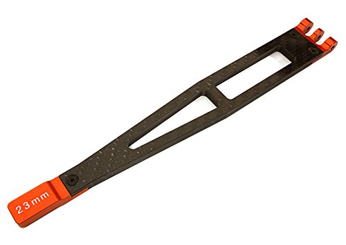 Integy RC Model Hop-ups C28000RED Alloy & Composite Battery Plate for Traxxas 1/10 TRX-4 Crawler & 4-Tec 2.0