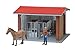Bruder Bworld Horse Stable Woman Horse and Accessories