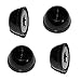 (4) Radio Flyer Replacement Large Wheel Hub Caps for Steel & Wood Wagons, 1/2