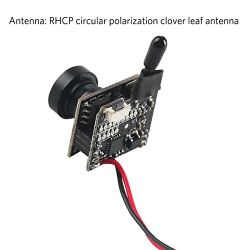 Mini FPV Camera 5.8G 25mW 40CH VTX 800TVL CMOS NTSC/PAL Video Transmitter for Micro FPV Multicopter Racing Drone Like Tiny Whoop Blade Inductrix