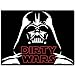 Double Sided Dishwasher Magnet - Clean Dirty Reversible Flexible Flip 3x4 inch Flipside Star Wars Cute Design Perfect Kitchen Addition Premium Flip Sign Indicator