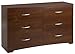 South Shore Step One 6-Drawer Double Dresser, Sumptuous Cherry