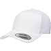 Flexfit Yupoong 6606,6606T Retro Trucker Hat, White, One Size