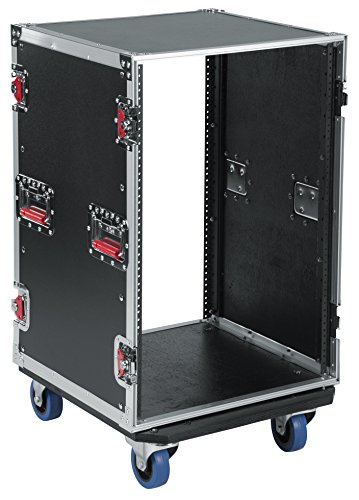 Gator 16U, Standard Audio Road Rack Case with Casters (G-TOUR 16U CAST)