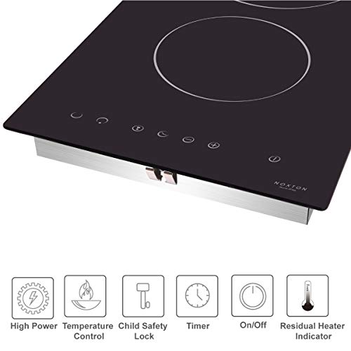 3 Ceramic+Cooktop+Burners+Electric+Control