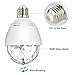 LinkMate Disco Ball Light Bulb Lamp Led Party Lights 3W E27 RGB Rotating Sound Activated Strobe Lights Party Bulb Stage Light for Family Parties ,Birthday,Desk Lamp with Remote Control