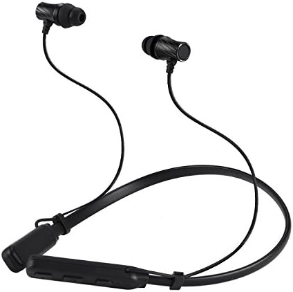 Vicnn Bluetooth Headphones Sports Wireless Neckband Earphones Magnetic Sweatproof Headset Stereo with Mic Noise Cancelling Exercise In-ear Earbuds for iPhone and Android
