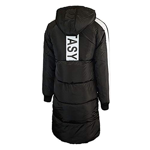 Jackets & Coats,NRUTUP Men's Hooded Sweaters Cotton Large Size Cotton Pullover EcoSmart Fleece Hooded SweatShirt(Black,S)