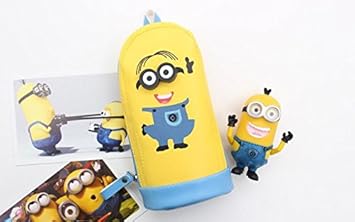 Amazon Co Jp ミニオンズ 3dペンケース 怪盗グルーのミニオン危機一発 筆箱 イエロー オリジナルボールペン オリジナルステッカー付き ペンケースb スポーツ アウトドア