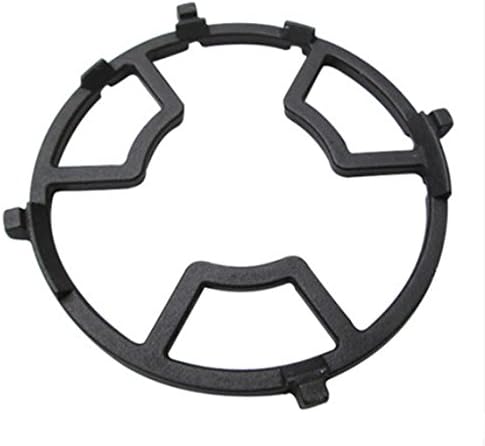 Universal Non Slip Black Cast Iron Stove Trivets for Kitchen Wok Support Ring Cooktop Range Pan Holder Stand Stove Rack Milk Pot Holder for Gas Hob