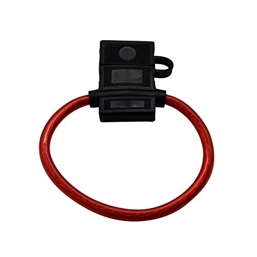 10 pack-In line fuse holder 12AWG cable with 10pcs of 30A Standard Spade fuses ideal for car truck maintenance!
