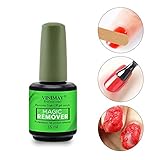 Ownest Burst Magic Nail Polish Remover, Easily & Quickly Removes Soak-Off Gel Polish, Don't Hurt Nails, Professional Non-Irritating Nail Polish Remover-15ml