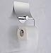 Wangel Strong Adhesive Toilet Paper Holder, Patented Glue + 3M Self-Adhesive, Stainless Steel, Polished Finish
