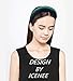 OAOLEER Padded Headbands Fashion Women Thick Velvet 90s Hair Accessories Head Band Fashion Headwear Wide Plastic Hairbands For Woman (2-Green)