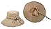 Packable Wide Brim Sun Bucket Hat UPF 50+ Sun Protection Travel Fishing Cap