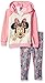Disney Girls' 2 Piece Minnie Hooded Sweatshirt with Legging