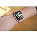BicasLove Compatible for Apple Watch Band 38mm Silicone Replacement Sport Strap Compatible for iWatch Bands Women Men S/M 3 Pack A