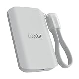 Lexar 2TB ES5 Magnetic External SSD, Up to 2000MB/s, Compatible w/MagSafe, USB-C Smartphones, iPhone 15/16 or Above, PC, Mac, Supports Apple ProRes & Samsung Pro Video, Silver (LES5XXX002T-RNWNU)
