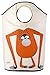 3 Sprouts Baby Laundry Basket for Nursery - Hamper with Handles/Lid, Large Storage Basket, Toy Bin, Room Decor - Kids Hamper, Baby Clothes Storage Organizer, Orangutan