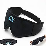 Sleep Headphones Bluetooth Eye Mask,3D Sleep Mask