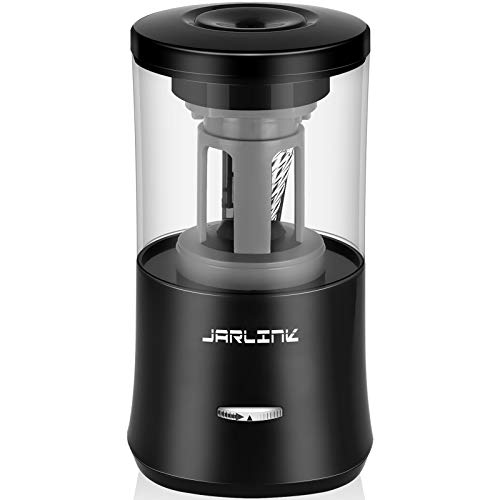 JARLINK Electric Pencil Sharpener, Fully Automated Rechargeable