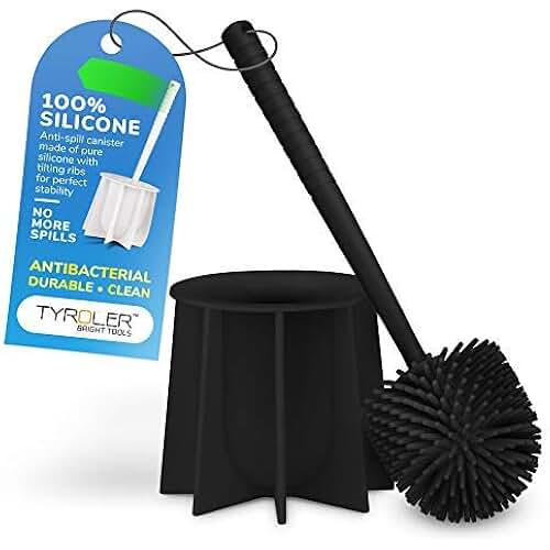 toilet bowl brush black