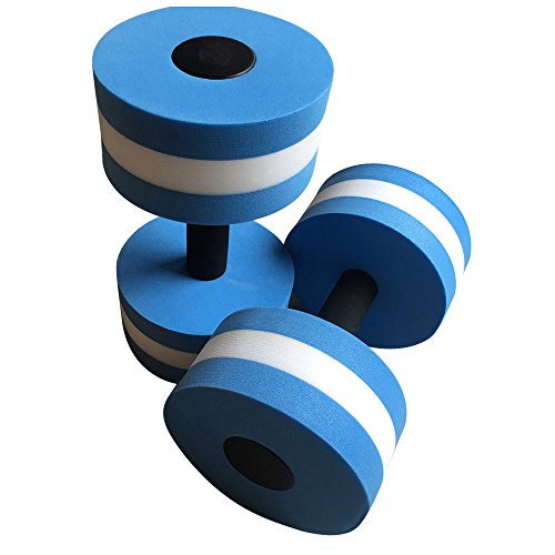 Water Aerobics Yoga Dumbells by Dressffe (Blue)