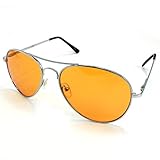 Enimay Mens The Hangover Bradley Cooper Colored Aviator Poker Sunglasses Orange
