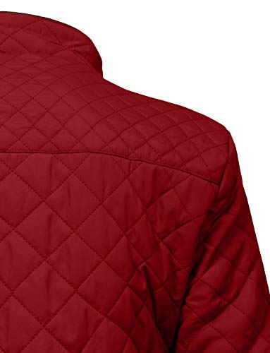 5 NE+PEOPLE+Lightweight+Quilted+NEWJ22+BURGUNDY