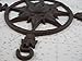 Aluminum Compass Rose Nautical Wall Plaque -Wall Medallion