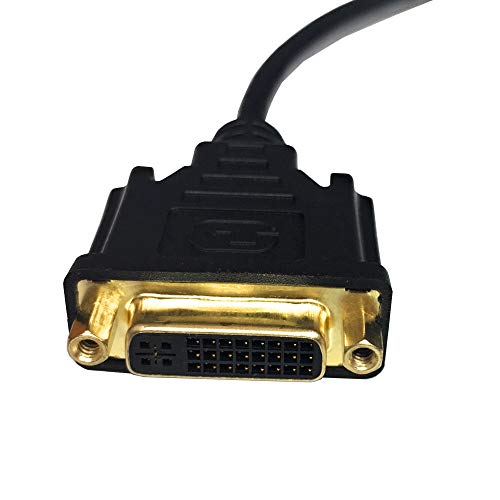 HDMI to DVI Cable, Anbear Bi-Directional HDMI Male to DVI-D(24+1) Female Adapter, 4k DVI to HDMI Conveter - Thumbnail 2