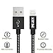 Lightning Cable 2Pack 6FT Extra Long Nylon Braided Cord Lightning Cable Certified to USB Charging Charger for iPhone 7/7 Plus/6s plus/6s/6 plus/6, se/5s/5c/5, iPad Air/Pro/Mini, iPod nano/touch