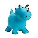 Babe Fairy Horse Hopper Ride-on Toddlers Toys for Children,Jumping Horse,Inflatable Bouncer Seat (Blue Triceratops)