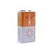 9V Carbon-Zinc Super Heavy-Duty Battery Single Time Use 6F22 Block (10 Batteries)