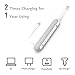 usmile U1 Sonic Electric Toothbrush Rechargeable by USB Charging Cable, 3 hours Charge for 6 months use, with 100% rounded Bristle and portable travel case (Gray)