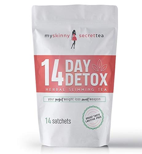 My Skinny Secret 14 Day Detox Tea Cleanse (Peach) Laxative Free Herbal Slimming Tea for Weight Loss, Reduce Bloating, Increases Metabolism With Green Tea and Other All Natural Ingredients My Skinny Secret 14 Day Detox Tea Cleanse (Peach) Laxative Free Herbal Slimming Tea for Weight Loss, Reduce Bloating, Increases Metabolism With Green Tea and Other All Natural Ingredients