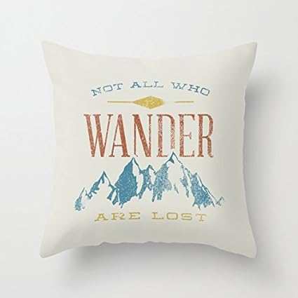 Amazon Com Burlap Pillow Covers Target Decorative Not All Who