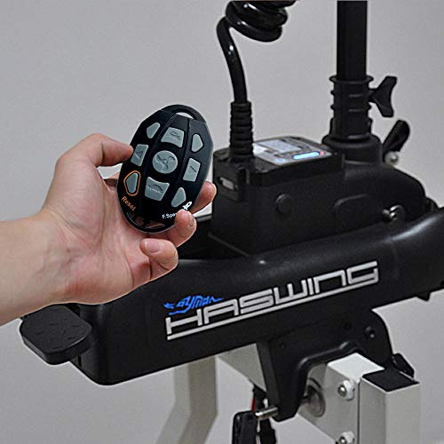 AQUOS Haswing Bow Mount Trolling Motor Wireless Remote Control for 12V 55LBS or 24V 80LBS
