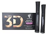 luxarra 3D Fiber Lash Mascara Waterproof, Luxuriously Longer, Thicker, Voluminous Eyelashes, Long-Lasting, Dramatic Extension