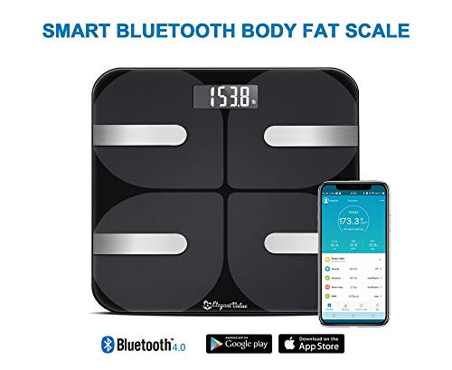 Smart Body Fat Scale Digital – 18 Measurements, Accurate Body