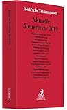 Aktuelle Steuertexte 2019 Textausgabe Rechtsstand 15 Januar 2019 Becksche Textausgaben PDF