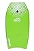 BPS Storm Bodyboard - Includes BPS Premium Coiled Leash and Swim Fin Tethers (Single Board) (Lime Green , White, 37 Inch)