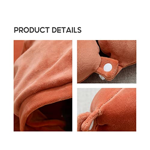 MINISO Travel Pillow 100 Inflatable Memory Foam Neck Pillow with