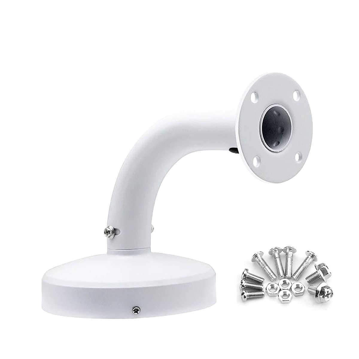 CTXSumTec Security Camera J-Type Wall Mount Bracket, Dome Camera Mount Universal Camera Wall Mounting Bracket/IP Camera for CCTV Security Camera (370mm/14 inch Length J Mount)