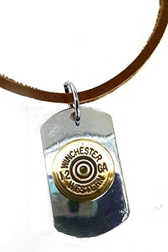 Shotgun Shell Dogtag Necklace