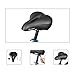 INBIKE Most Comfortable Bicycle Seat, Foam Padded Breathable Big Bike Seat for Men